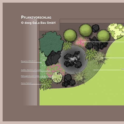 deeg Gartenbau Gartengestaltung Pflanzvorschlag